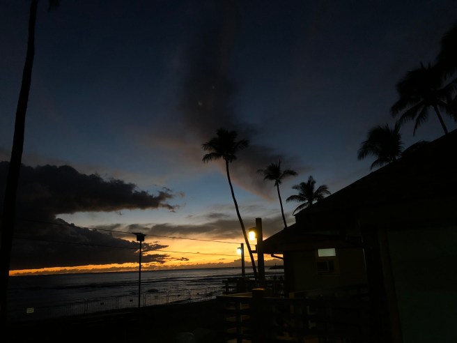 SUNSET ON THE HORIZON